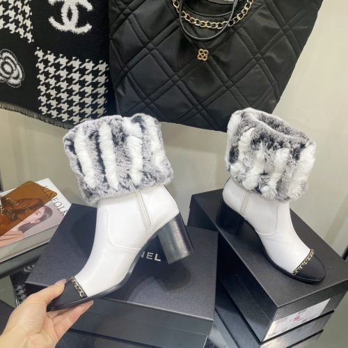 CHH High Heel Short Boots 7.0cm