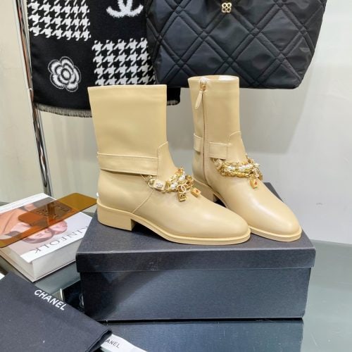 CHH High Heel Short Boots 3cm