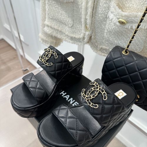 CHH high heeled slippers 7.5cm