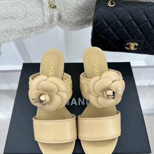 CHH high heeled slippers 6cm