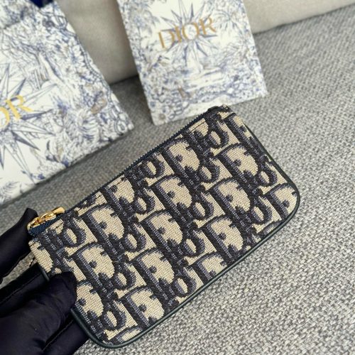Precious fabric 2024 spring and summer zero wallet key bag