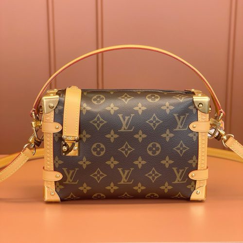 vintage box bag soft box series side trunk pm handbag