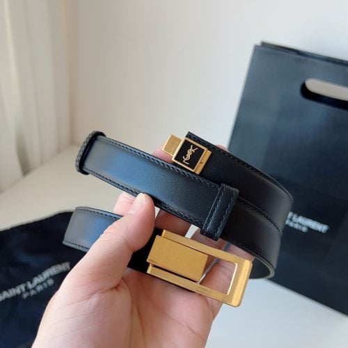 leather belt  2.5cm