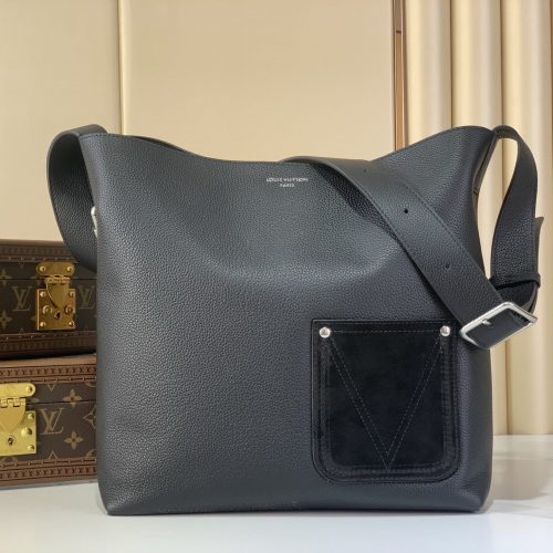 Leather Verso Hobo Bag