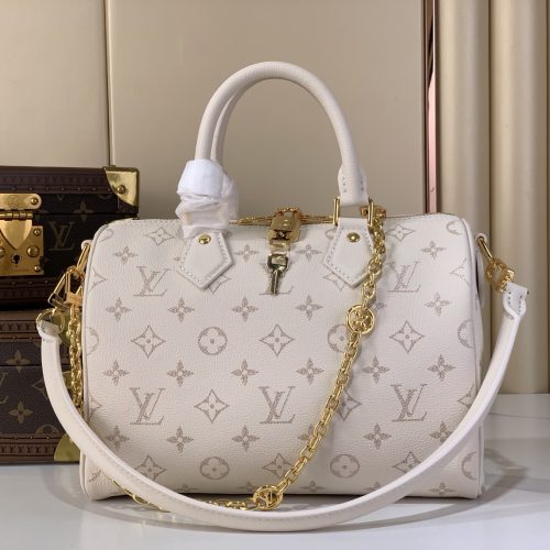 Soft Leather Speedy 25 Handbag