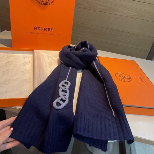 Luxury Knit Chain Scarf